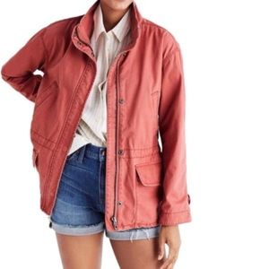 Madewell dusty rose prospect jacket